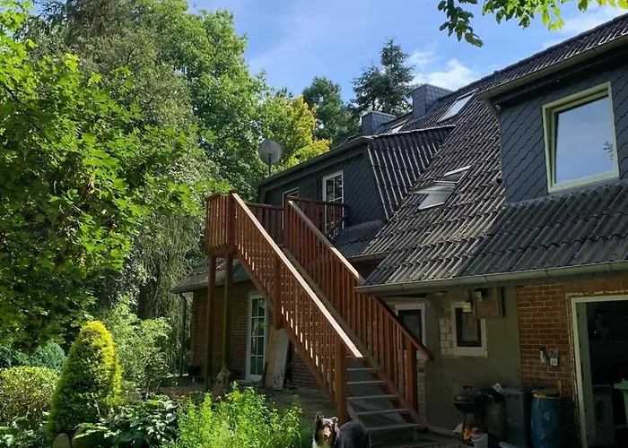 Ferienwohnung Auf Einem Resthof Zentral Gelegen Mit Viel Natur Und Tieren
